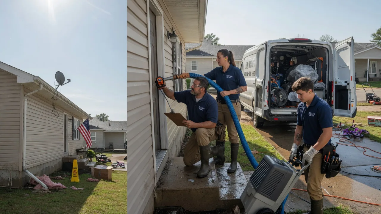 Ceiling Water Damage Restoration in Gully, MN near me